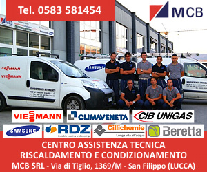MCB Clima - Ariacondizion
ata - Assistenza Caldaie - Lucca - Tel. 0583581454